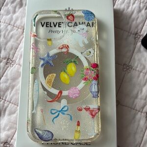 Velvet Caviar iPhone 15 case - Dolce Vita Glitter